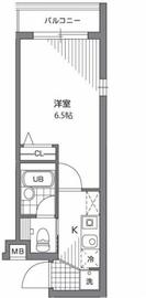 プライムアーバン目黒リバーサイド 405 間取り図