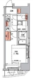 ハーモニーレジデンス三田 301 間取り図