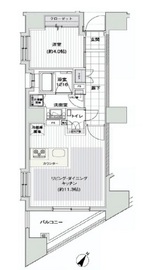 レックス日本橋水天宮プレミアタワー 10階 間取り図