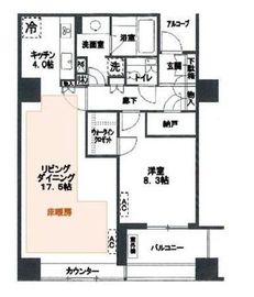 ザ・神宮前レジデンス 10階 間取り図