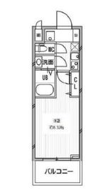 白金高輪レジデンス 208 間取り図