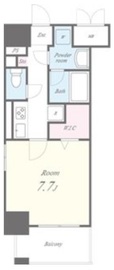 マージュ世田谷 1001 間取り図