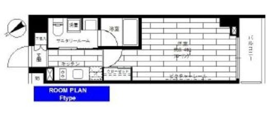 ステージグランデ茅場町 5階 間取り図