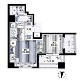 ブリリア中野 5階 間取り図