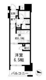 グローベルザ・スイート上野 15階 間取り図