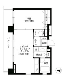 クリオ文京小石川 1405 間取り図