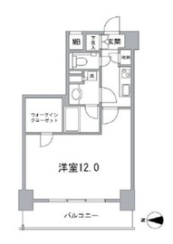 アデニウム東日本橋 9階 間取り図