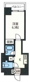 エスティメゾン神田 101 間取り図