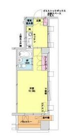 HF八丁堀レジデンス2 1301 間取り図