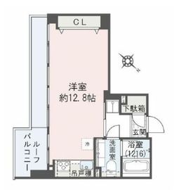 レガリアレジデンス自由ヶ丘イクス 2階 間取り図