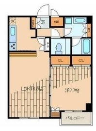 ナーベルお茶の水 1004 間取り図