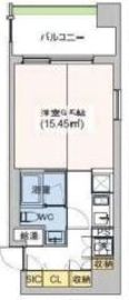 Nakameguro Crossover E301 間取り図