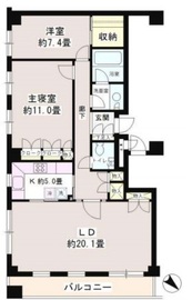 南青山コートヒルズ 3階 間取り図