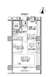 東雲キャナルコートCODAN 18-611 間取り図