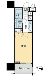 パトリア九段下 502 間取り図