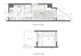 ZOOM新宿夏目坂 10階 間取り図