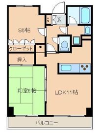 レジディア文京音羽 804 間取り図