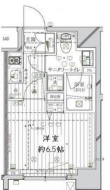 レガリス品川南大井パークサイド 4階 間取り図