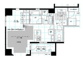 レフィール日本橋馬喰町 10階 間取り図