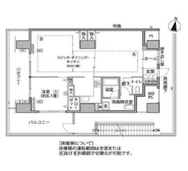 東雲キャナルコートCODAN 16-713 間取り図