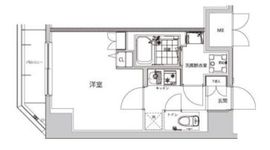 ハーモニーレジデンス早稲田夏目坂 7階 間取り図