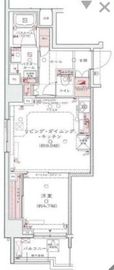 ヴィルドミール浅草橋 2階 間取り図