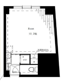 赤坂レジデンシャルホテル 4階 間取り図