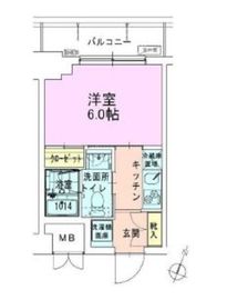 門前仲町レジデンス弐番館 704 間取り図