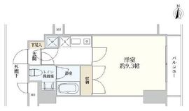 ヒルサイド御殿山 502 間取り図
