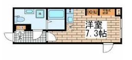 MDM千駄ヶ谷 E101 間取り図