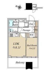 シティタワー大井町 3階 間取り図