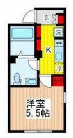 MDM千駄ヶ谷 E304 間取り図