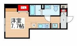 MDM千駄ヶ谷 W402 間取り図