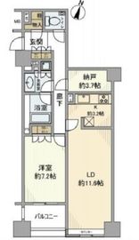 目白プレイスレジデンス 7階 間取り図