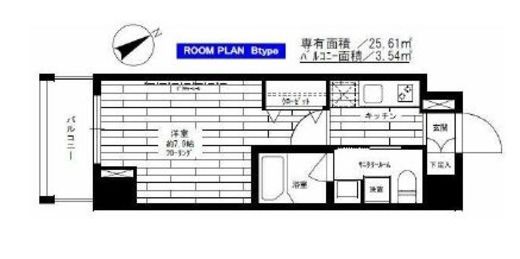 ステージファースト吾妻橋 7階 間取り図