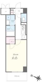 サランコート 903 間取り図