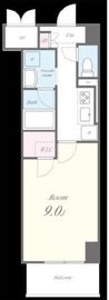 サランコート 1003 間取り図