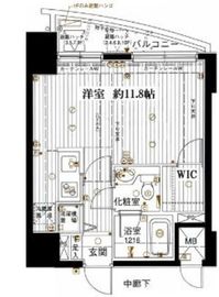 ダイアパレス代官山 2階 間取り図