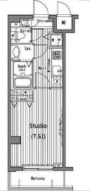 ガーラヒルズ目黒東山 2階 間取り図