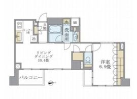 アパートメンツ白金三光坂 506 間取り図