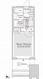 ラ・トゥール新宿アネックス 407 間取り図