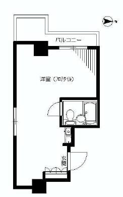 ウィン青山 8階 間取り図