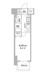 ライトハウス大塚 305 間取り図