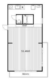 F・S南青山 3FS 間取り図