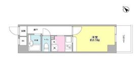 マイキャッスル中目黒3 3階 間取り図