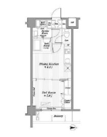 デ・ソーレ東池袋 311 間取り図