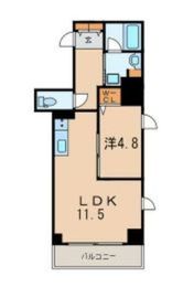 エルヴィータ巣鴨 802 間取り図