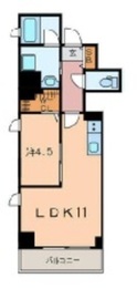 エルヴィータ巣鴨 1003 間取り図