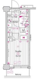 ガーラ大井町グランドステージ 4階 間取り図