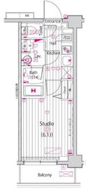 ガーラ大井町グランドステージ 2階 間取り図